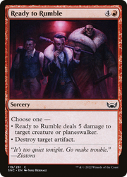 Ready to Rumble (SNC) 119 - WZRD TCG
