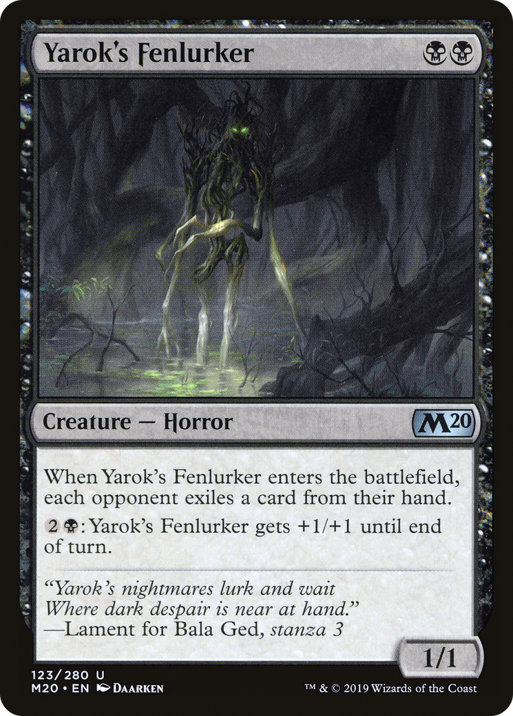 Yarok's Fenlurker (M20) 123