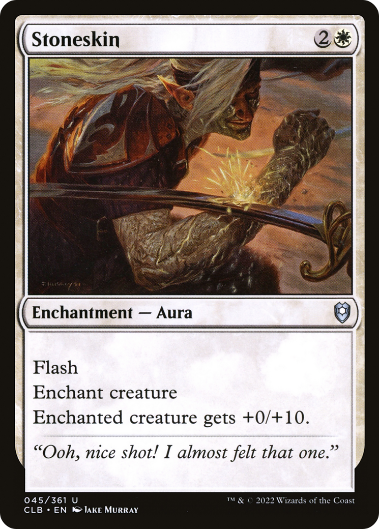 Stoneskin (CLB) 45 - WZRD TCG