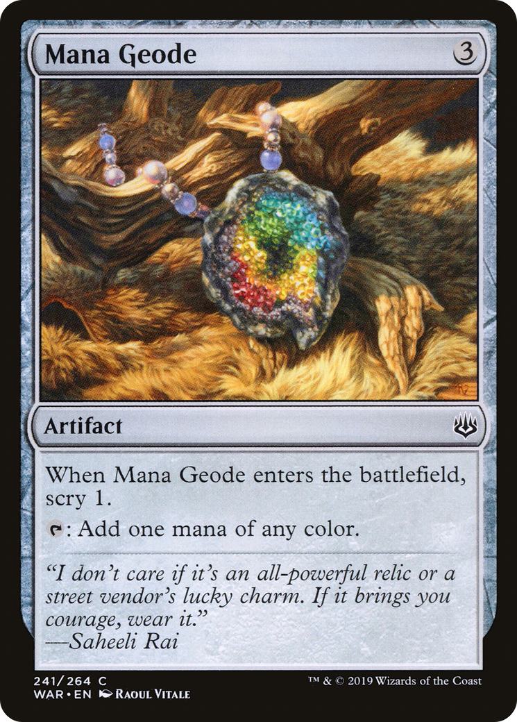 Mana Geode (WAR) 241