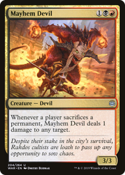 Mayhem Devil (WAR) 204 - WZRD TCG