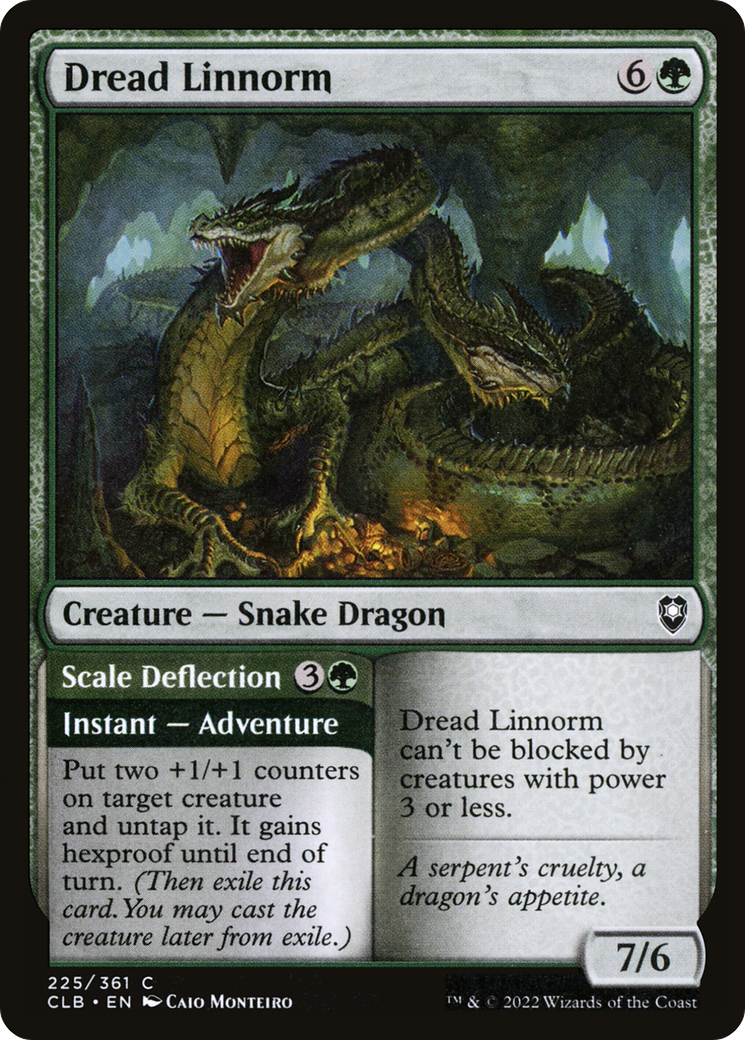 Dread Linnorm // Scale Deflection (CLB) 225