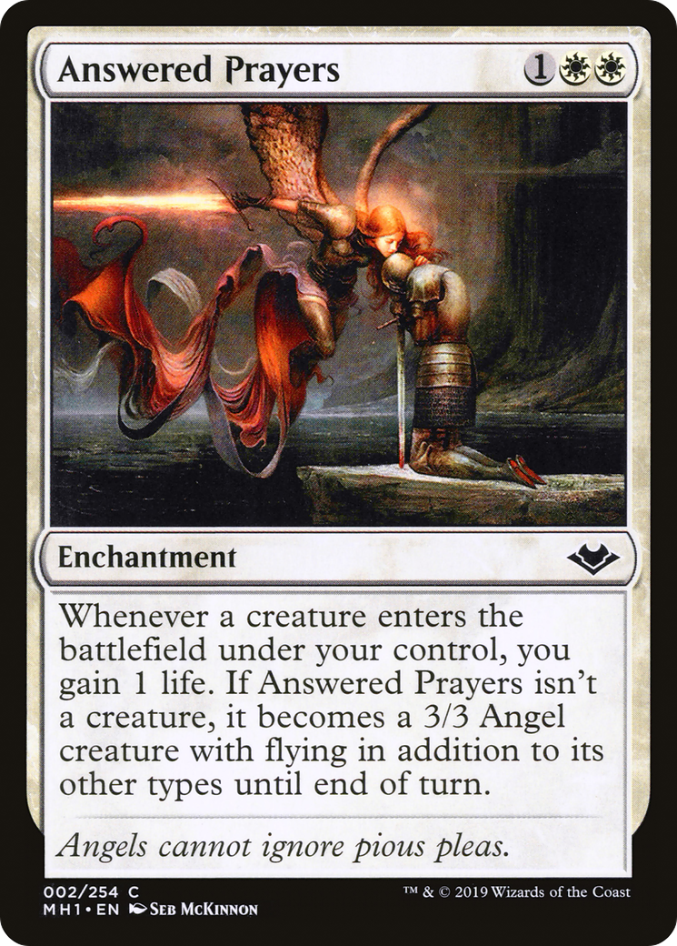Answered Prayers (MH1) 2 - WZRD TCG