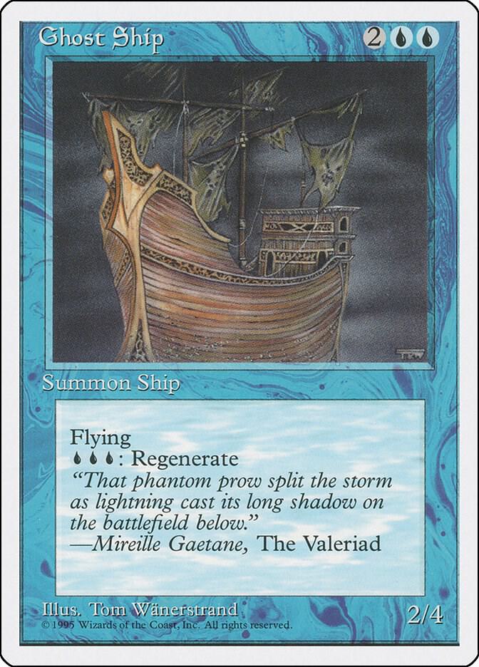 Ghost Ship, 4ED,, NM