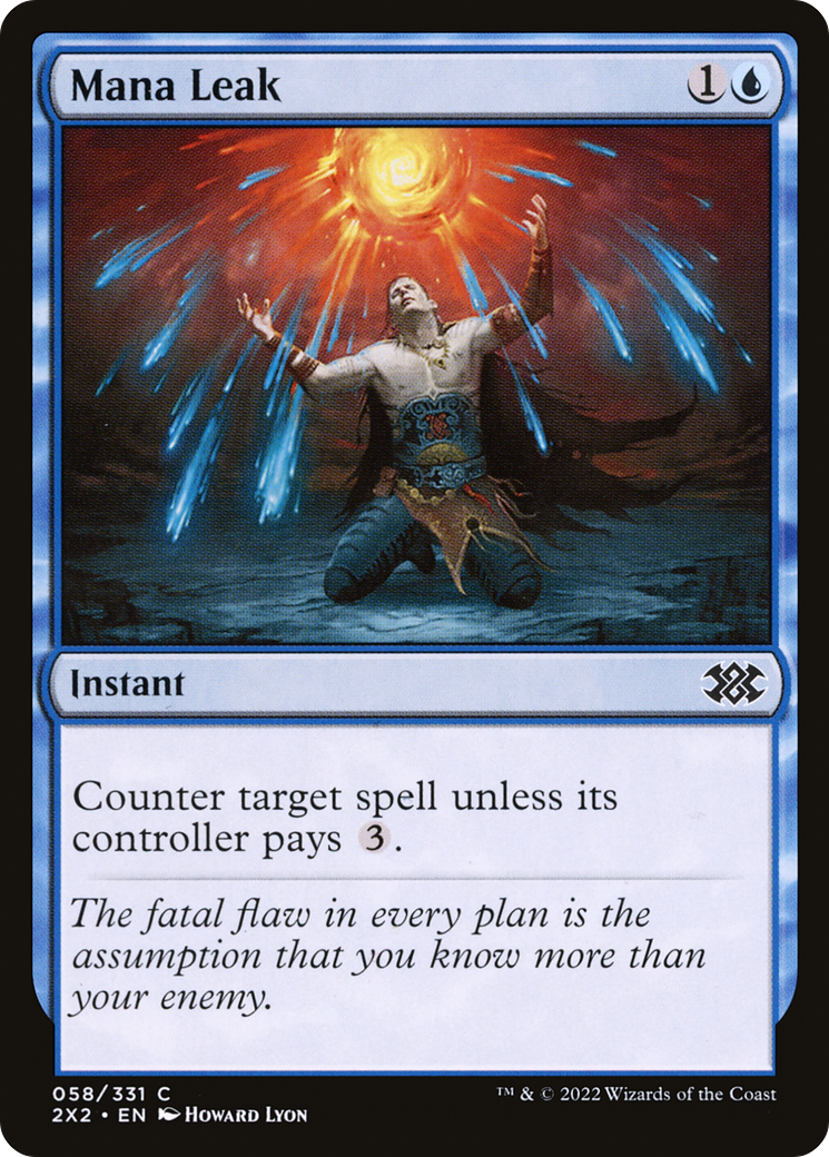 Mana Leak (2X2) 58 - WZRD TCG