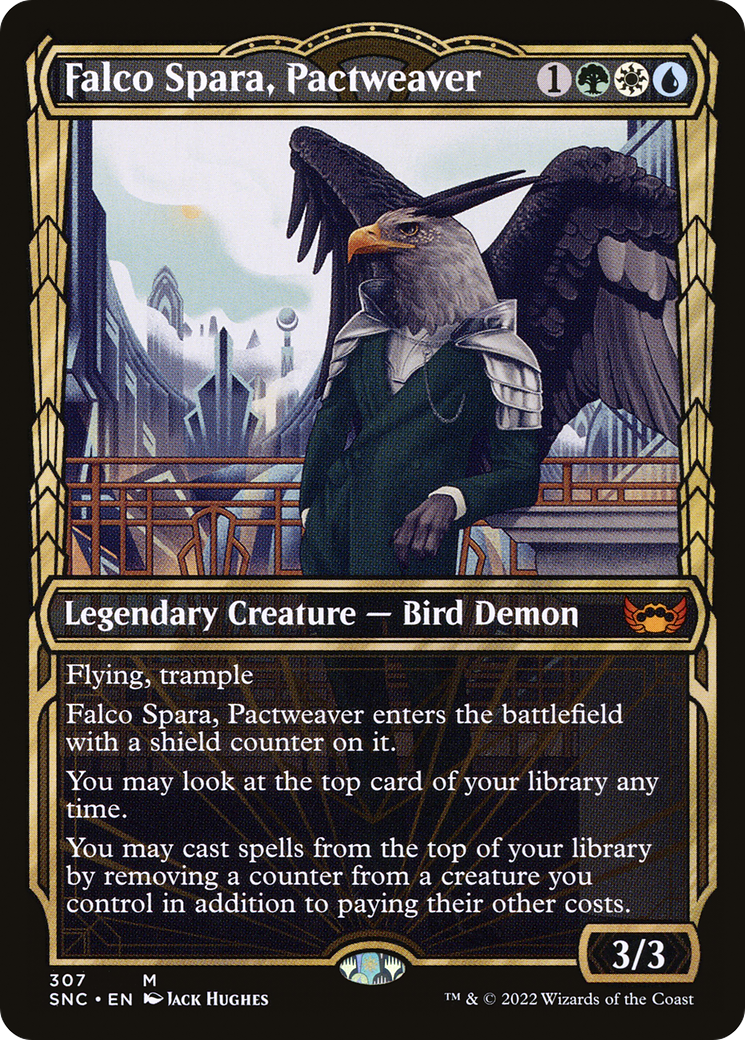 Falco Spara, Pactweaver (SNC) 307
