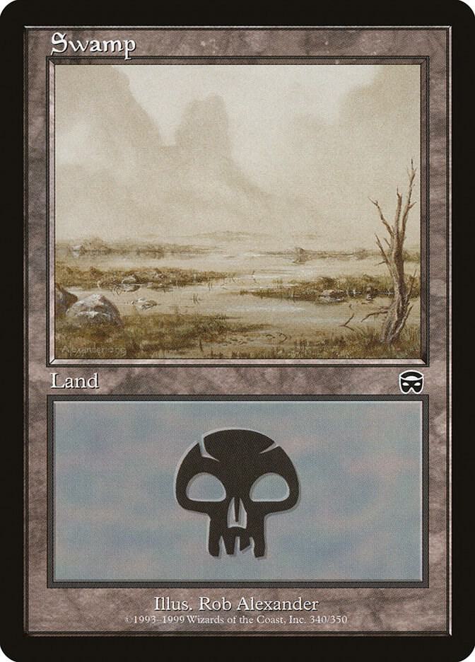 Swamp (340),, 340, Near Mint, Foil