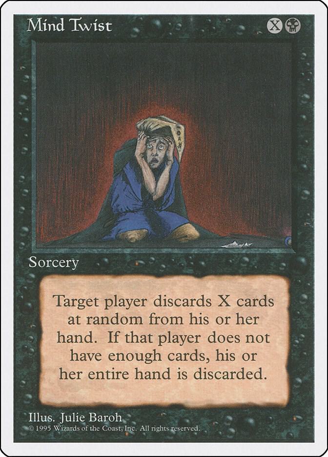 Mind Twist, 4ED, 31, NM
