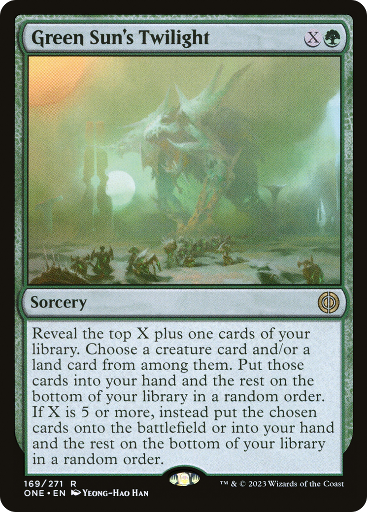 Green Sun's Twilight (ONE) 169 - WZRD TCG