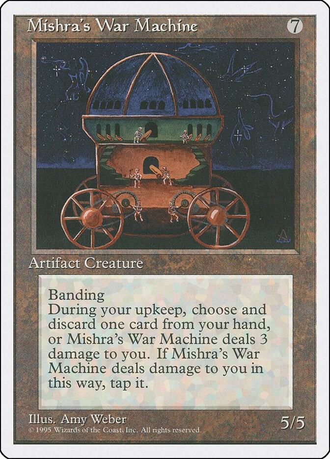 Mishra's War Machine, 4ED,, NM