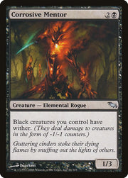 Corrosive Mentor,, 61, Lightly Played, Foil