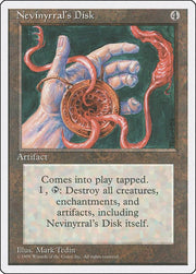Nevinyrral's Disk, 4ED,, NM