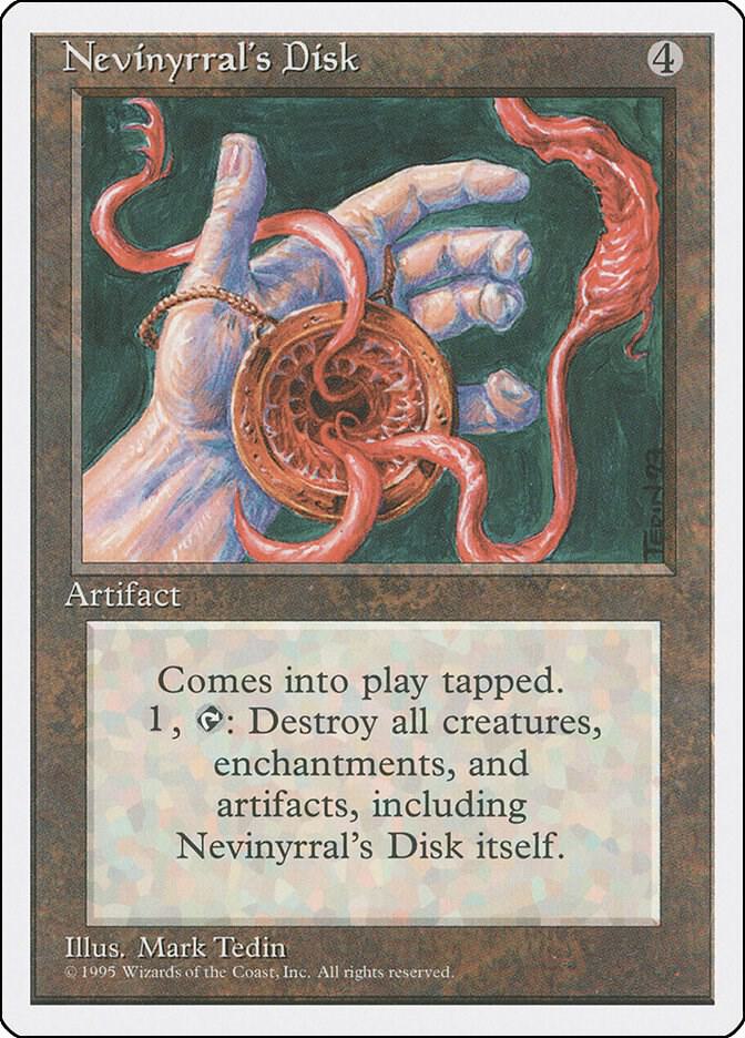 Nevinyrral's Disk, 4ED,, NM