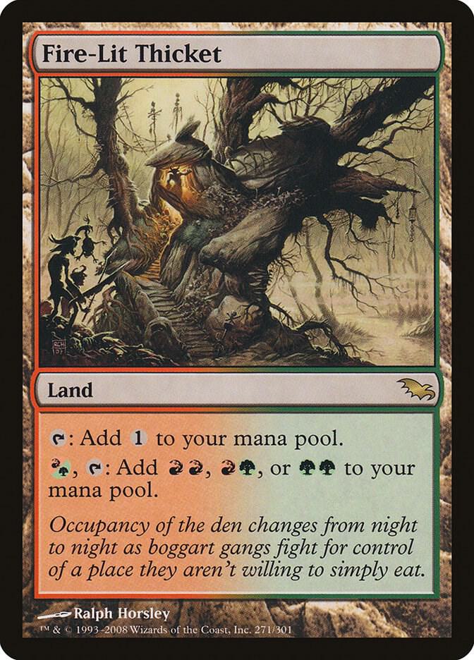 Fire-Lit Thicket,, 271, Near Mint, Normal