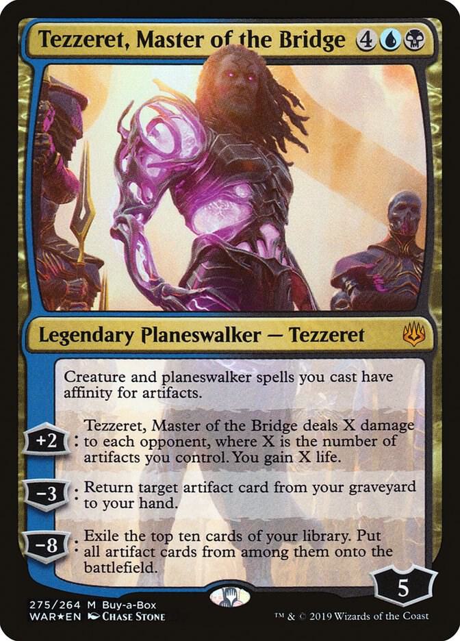Tezzeret, Master of the Bridge,, 275, Near Mint, Foil