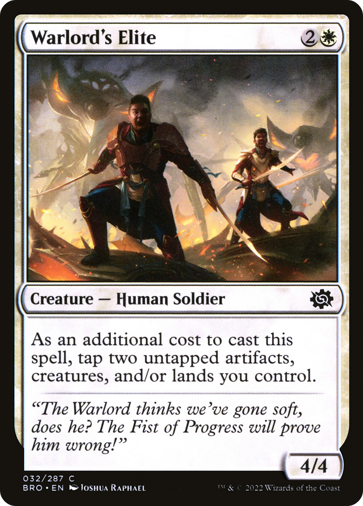 Warlord's Elite (BRO) 32 - WZRD TCG