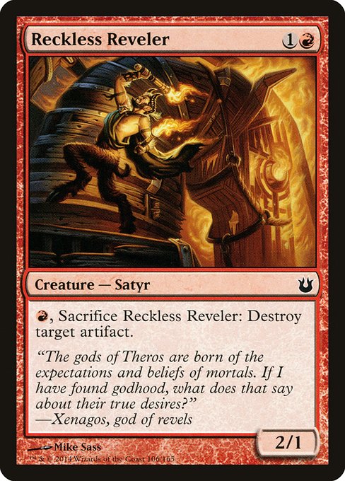 Reckless Reveler front