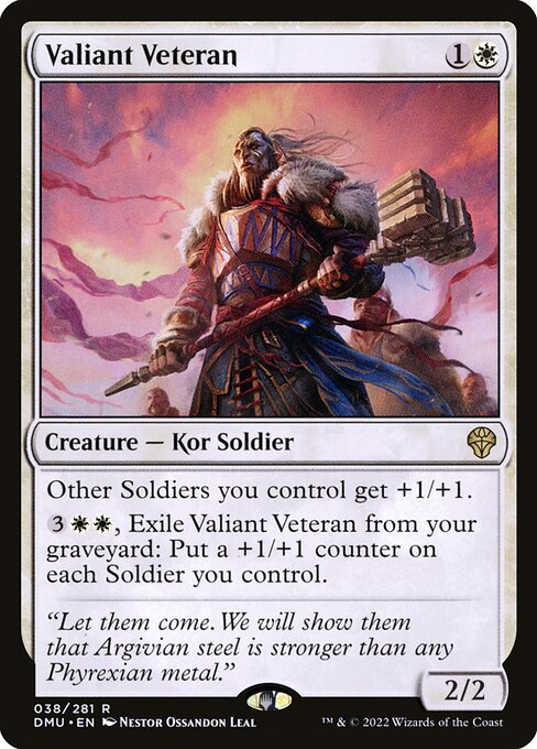 Valiant Veteran front