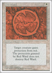 Red Ward, 4ED,, NM