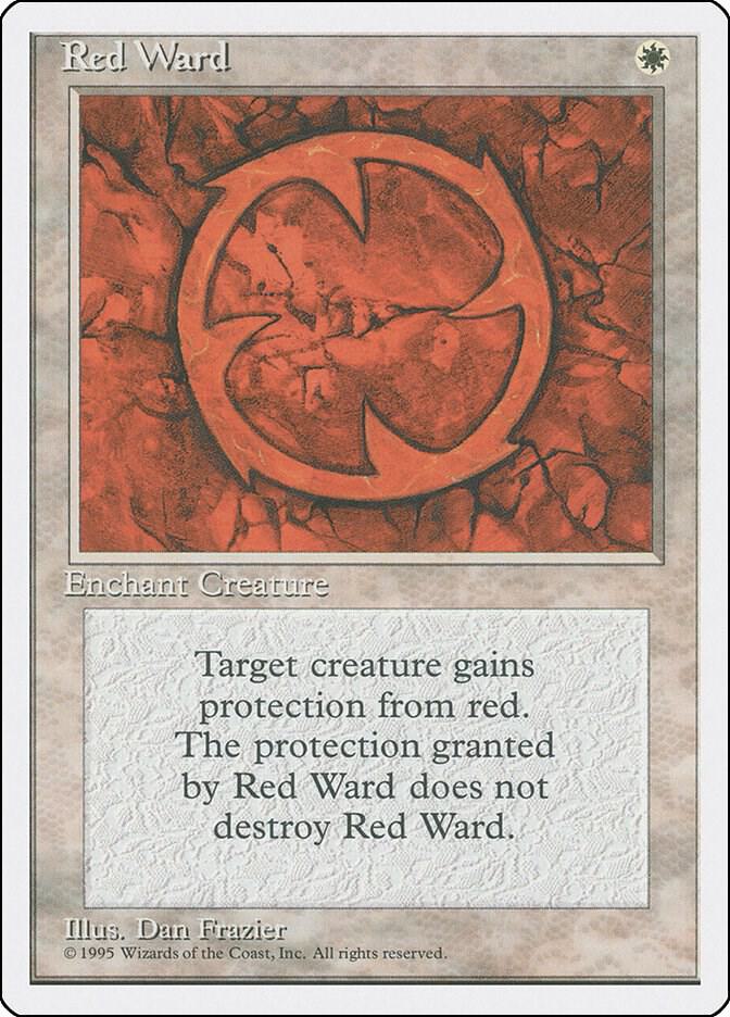 Red Ward, 4ED,, NM