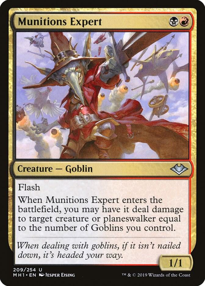 Munitions Expert, MH1, 209, NM, Foil