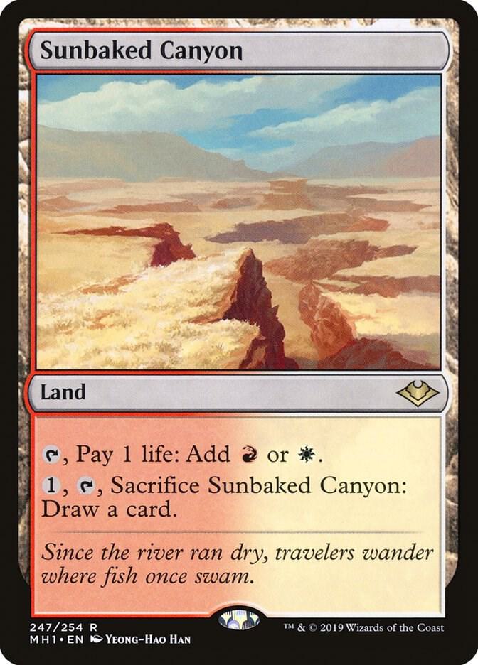 Sunbaked Canyon, MH1, 247, NM