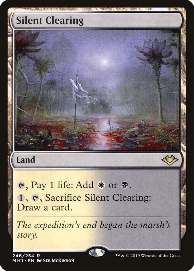 Silent Clearing, MH1, 246, NM, Foil
