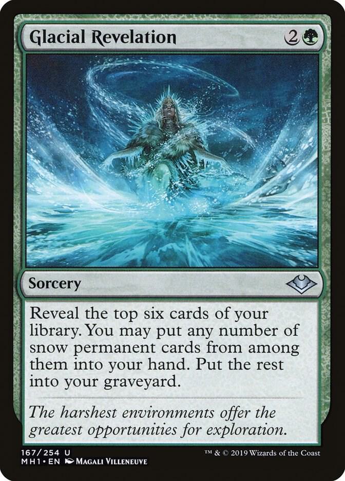Glacial Revelation, MH1, 167, NM
