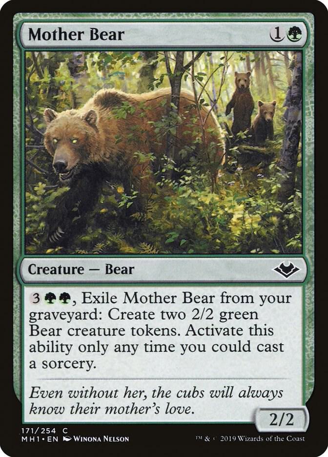 Mother Bear, MH1, 171, NM, Foil