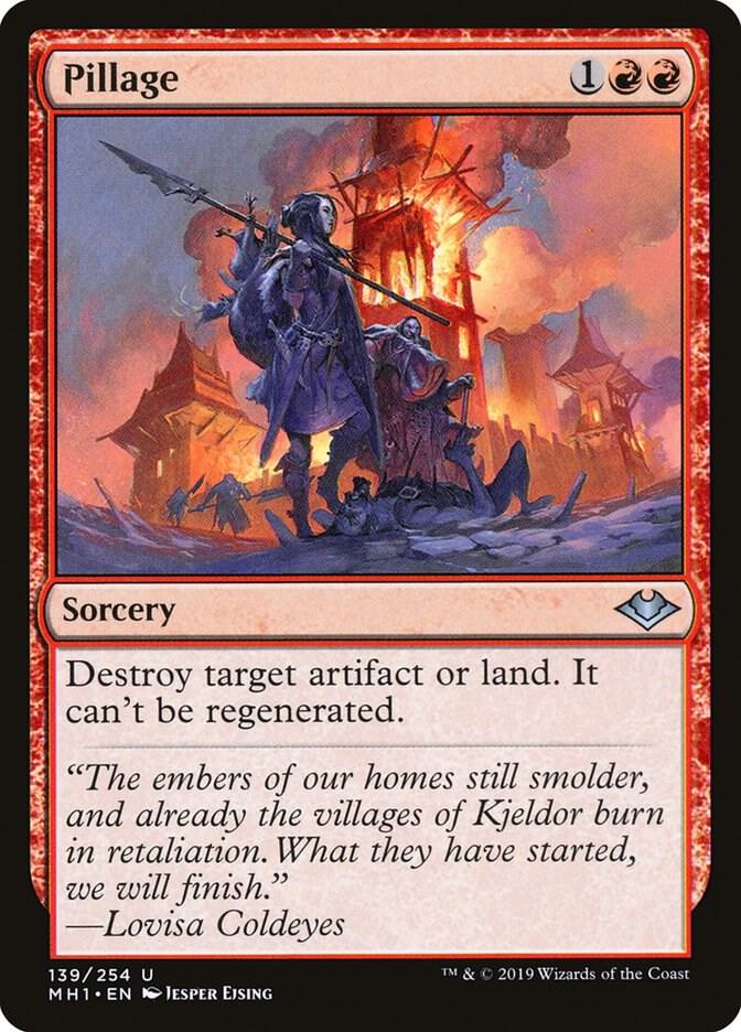Pillage, MH1, 139, NM, Foil