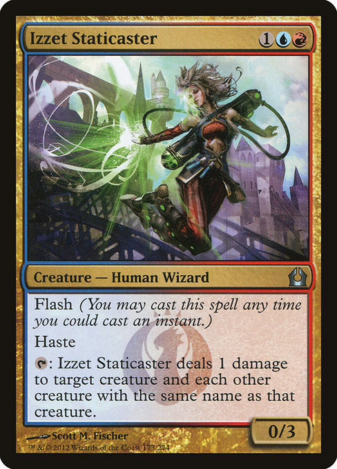 Izzet Staticaster front
