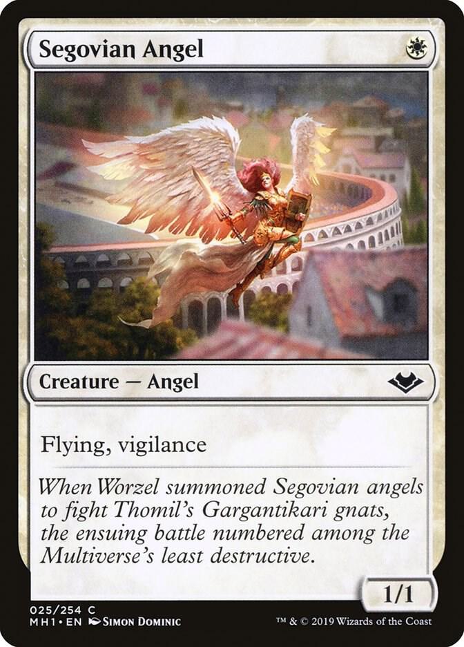 Segovian Angel, MH1, 25, NM