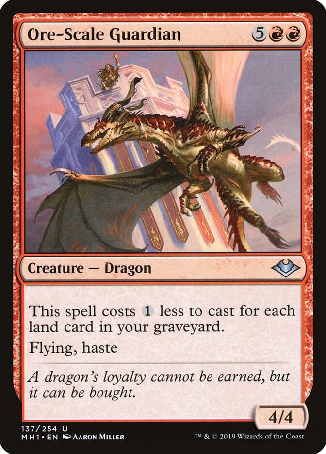 Ore-Scale Guardian, MH1, 137, NM, Foil