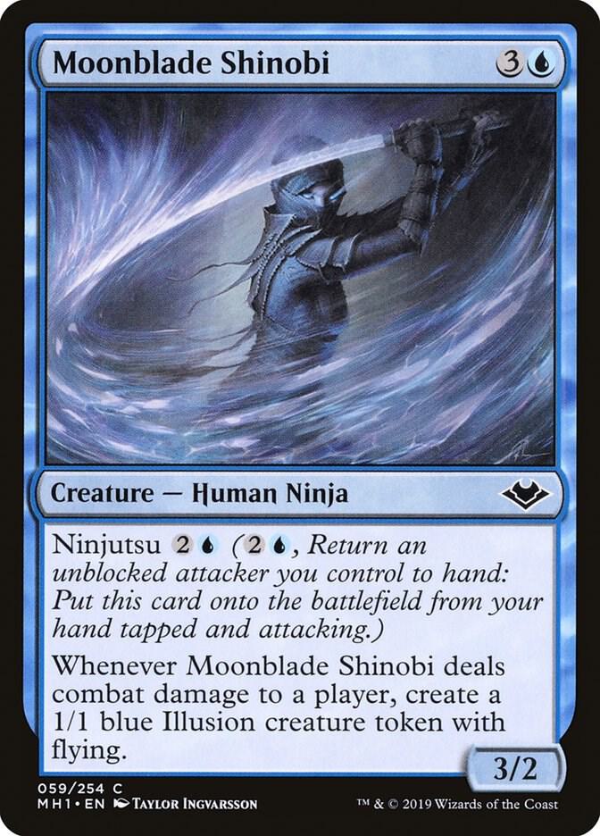Moonblade Shinobi, MH1, 59, NM, Foil