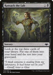 Ransack the Lab, MH1, 103, NM