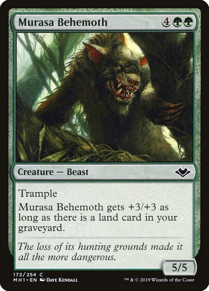 Murasa Behemoth, MH1, 172, NM, Foil