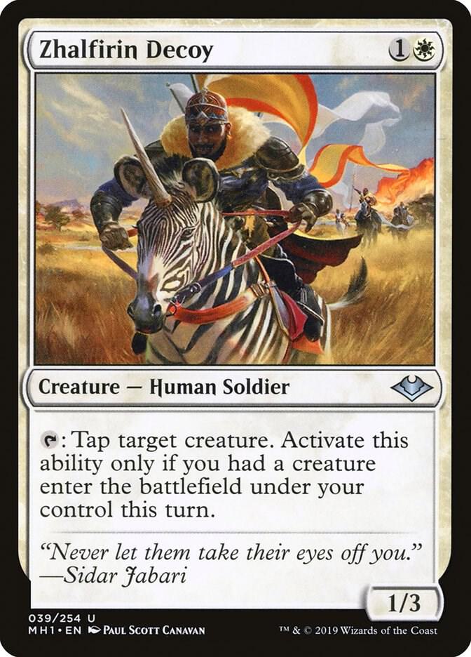 Zhalfirin Decoy, MH1, 39, NM, Foil