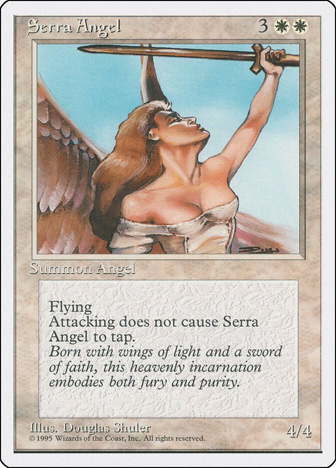 Serra Angel, 4ED,, NM