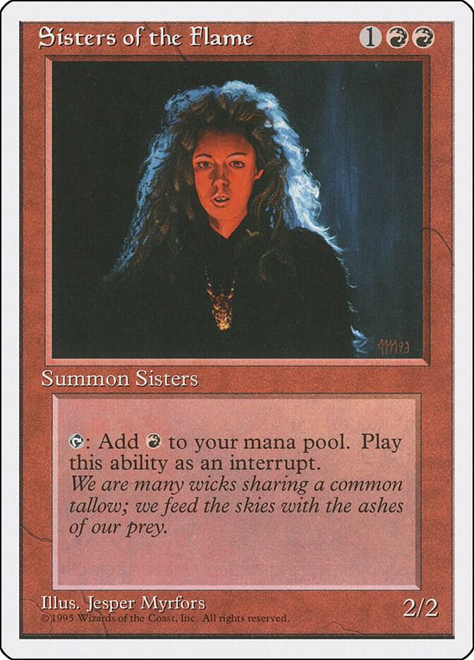 Sisters of the Flame, 4ED,, NM