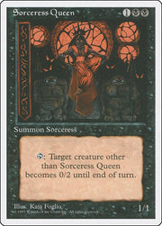 Sorceress Queen, 4ED,, NM