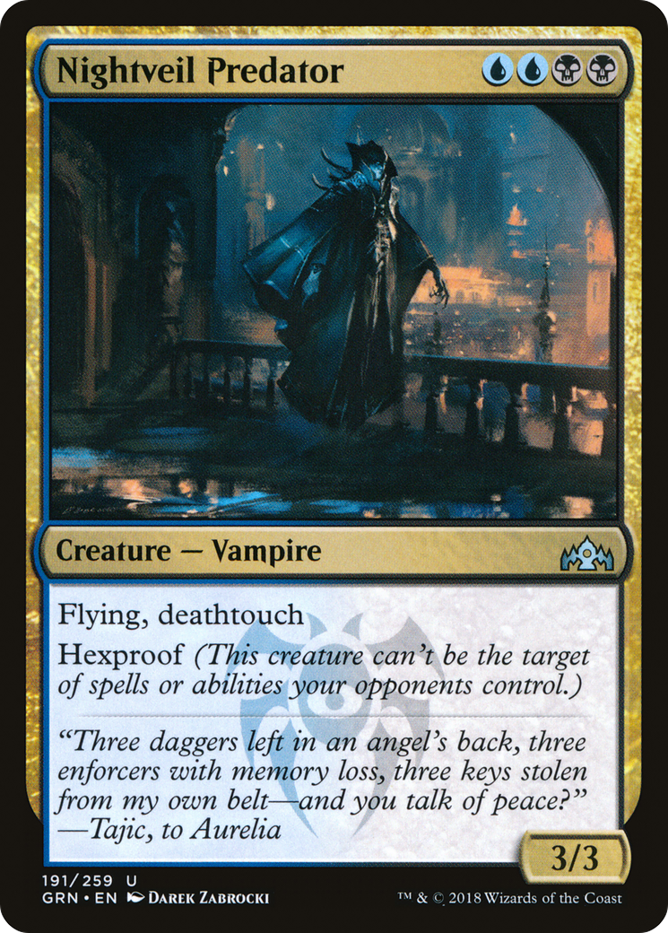 Nightveil Predator (GRN) 191 - WZRD TCG