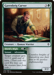 Garenbrig Carver // Shield's Might (ELD) 156