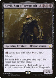 K'rrik, Son of Yawgmoth, C19, 18, NM