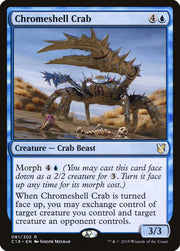 Chromeshell Crab, C19, 81, NM