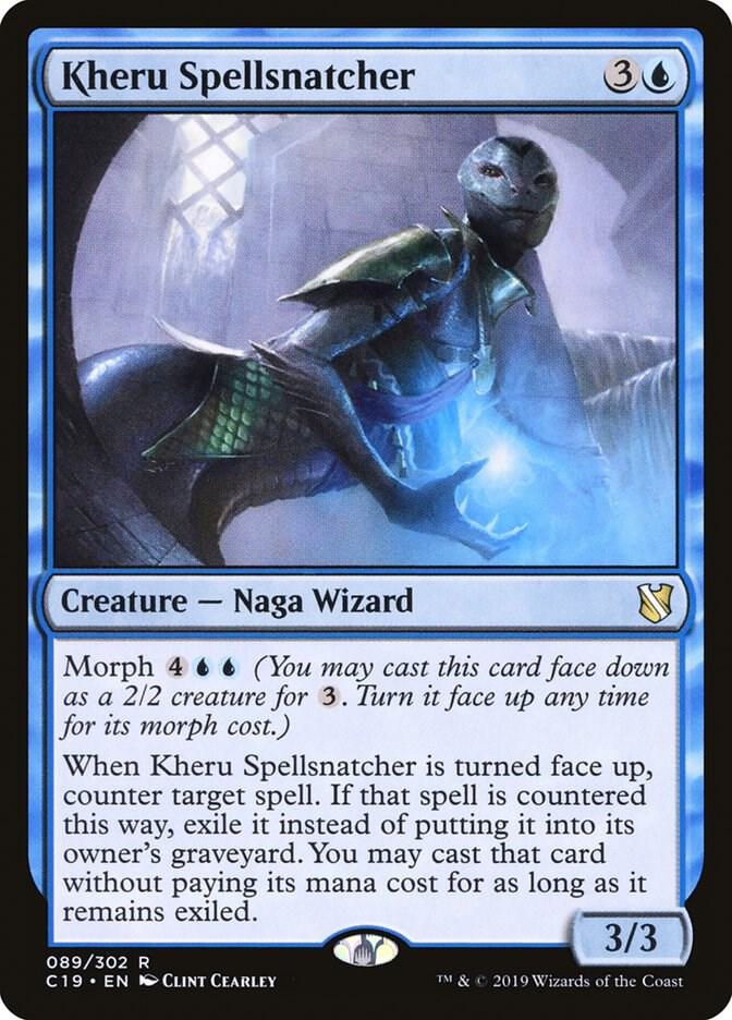 Kheru Spellsnatcher, C19, 89, NM