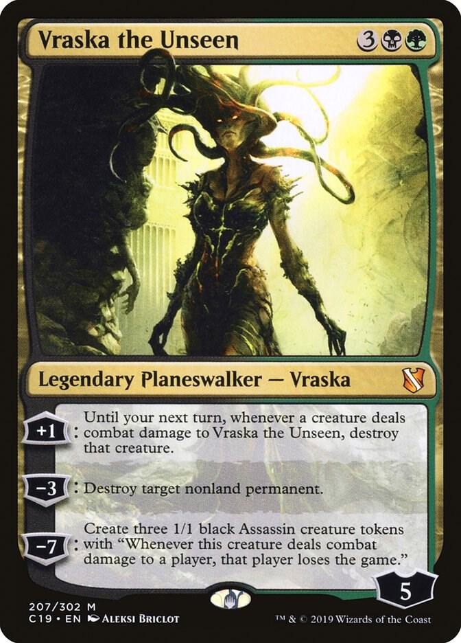 Vraska the Unseen, C19, 207, NM