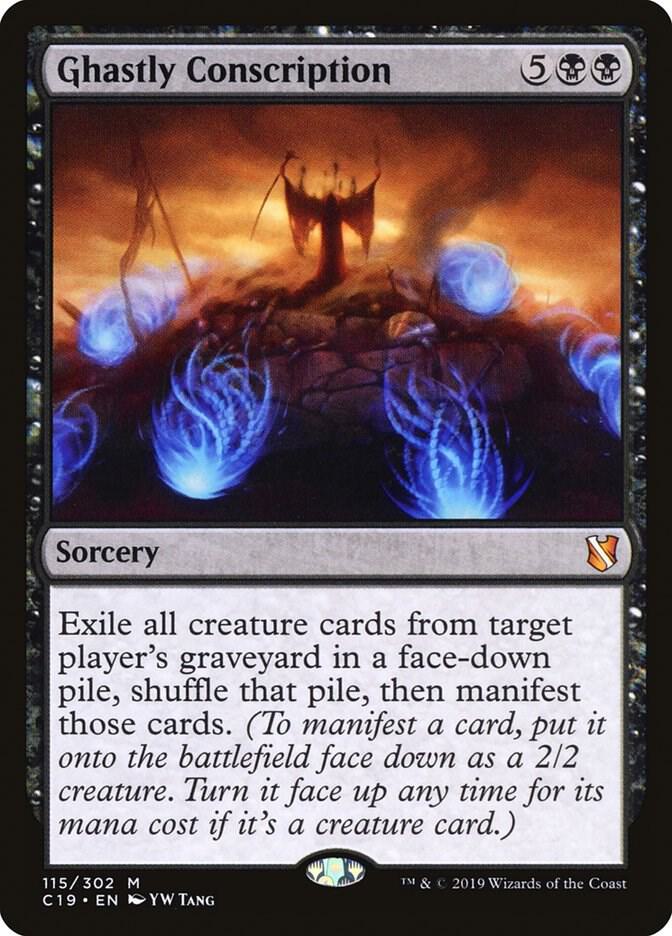 Ghastly Conscription, C19, 115, NM