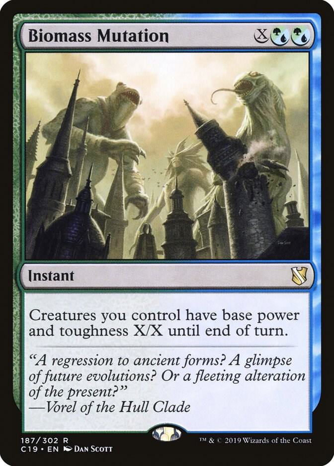 Biomass Mutation, C19, 187, NM