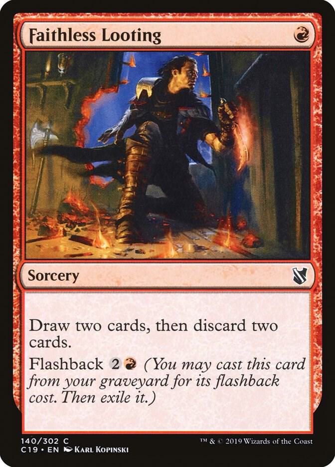Faithless Looting, C19, 140, NM