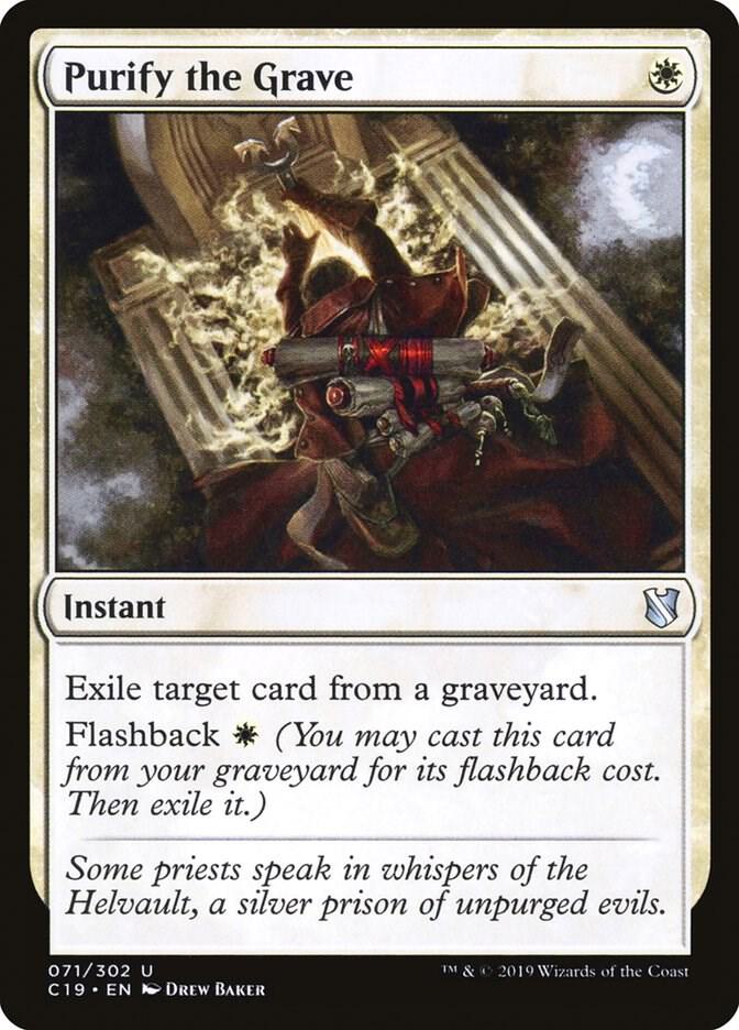 Purify the Grave, C19, 71, NM